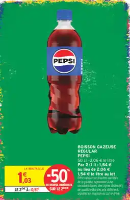 Intermarché Contact PEPSI BOISSON GAZEUSE REGULAR offre