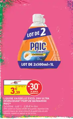 Intermarché Contact PAIC LIQUIDE VAISSELLE offre