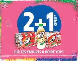 Intermarché Contact Yop Sur les yaourts à boire offre