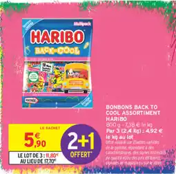 Intermarché Contact HARIBO BONBONS BACK TO COOL offre