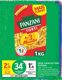 Intermarché Contact PANZANI TORTI offre
