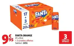 Auchan FANTA ORANGE offre