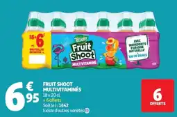 Auchan Fruit Shoot Multivitaminés offre