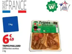 Auchan Tripes Paillard offre