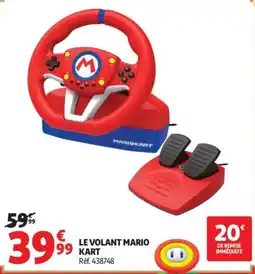 Auchan MARIOKART LE VOLANT MARIO KART offre