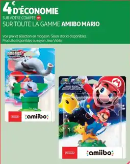 Auchan amiibo SUPER MARIO BROS. WONDER ELEPHANT MARIO offre