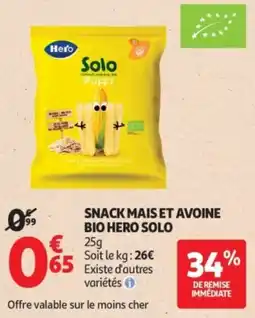Auchan HERO Solo Puffs offre