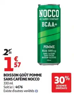 Auchan NOCCO BCAA+ offre