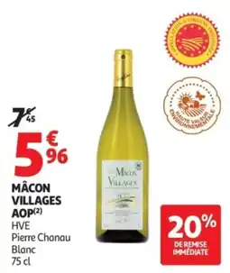 Auchan Pierre Chanau MÂCON VILLAGES offre