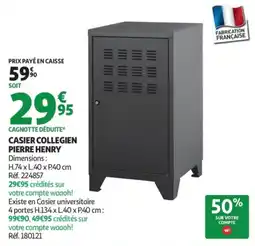 Auchan PIERRE HENRY CASIER COLLEGIEN offre
