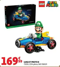 Auchan LEGO LUIGI ET PROTO 8 offre