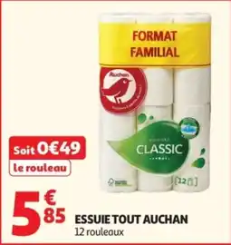 Auchan Auchan Essuie tout offre