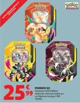 Auchan POKÉMON POKEBOX Q3 offre