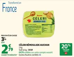 Auchan Auchan Céleri rémoulade offre