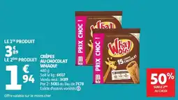 Auchan Whaou! Crêpes au chocolat offre