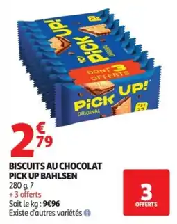 Auchan Pick Up BISCUITS AU CHOCOLAT offre