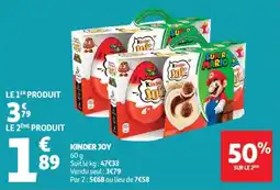 Auchan Kinder Joy offre