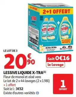 Auchan X-TRA Lessive liquide offre