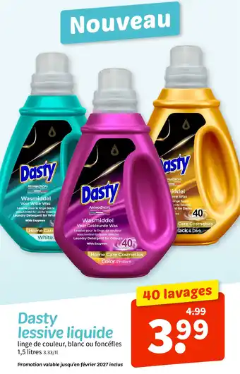 Dasty lessive liquide