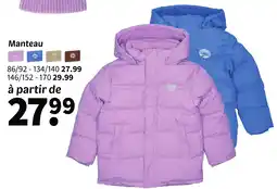 Wibra Manteau offre