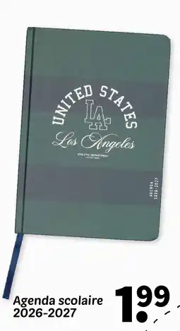 Wibra United States Los Angeles Agenda scolaire offre