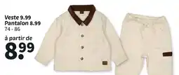 Wibra KONN Veste Pantalon offre
