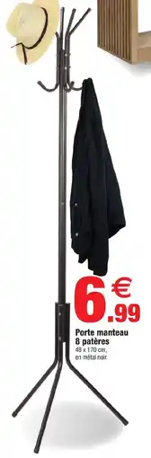Bazarland Porte manteau 8 patères offre