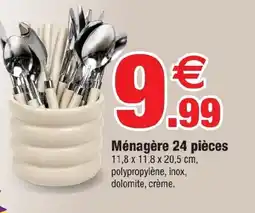 Bazarland Ménagère 24 pièces offre
