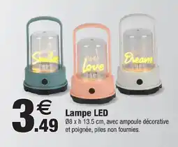 Bazarland Lampe LED offre