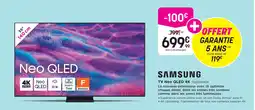 Pulsat Samsung tv neo qled 4k tq55qn80f offre