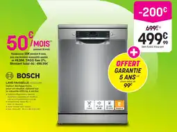 Pulsat Bosch lave-vaisselle  offre