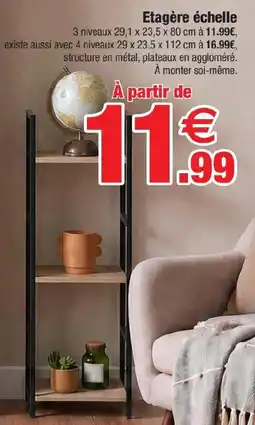 Bazarland Etagère échelle offre