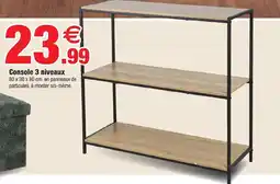 Bazarland Console 3 niveaux offre