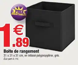 Bazarland Boite de rangement offre