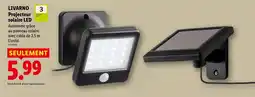 Lidl Livarno projecteur solaire led offre