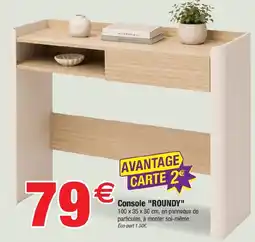 Bazarland ROUNDY Console offre