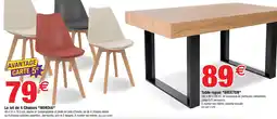 Bazarland NORDIA Chaises offre