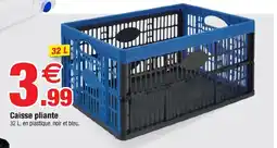 Bazarland Caisse pliante offre