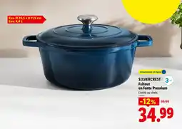 Lidl Silvercrest faitout en fonte premium offre