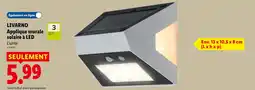 Lidl Livarno applique murale solaire à led offre