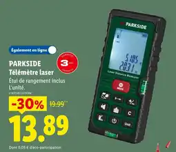 Lidl Parkside télémètre laser offre