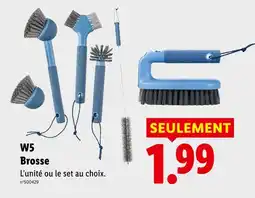 Lidl W5 brosse offre