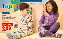 Lidl Lupilu sweat enfant offre