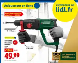 Lidl Parkside perforateur burineur offre