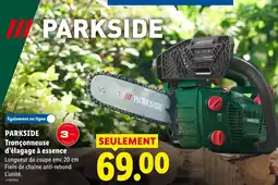 Lidl Parkside tronçonneuse d’élagage à essence offre