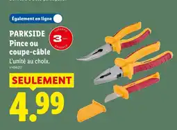 Lidl Parkside pince ou coupe-câble offre