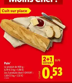 Lidl Pain offre