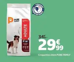 Jardiland Pure family - croquettes chien offre