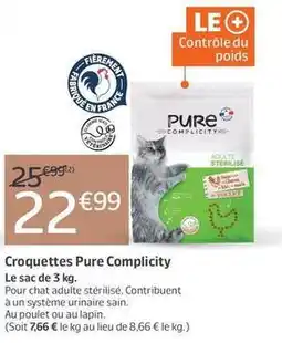 Jardiland Croquettes pure complicity offre