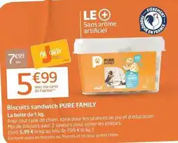 Jardiland Mix - biscuits sandwich pure family offre